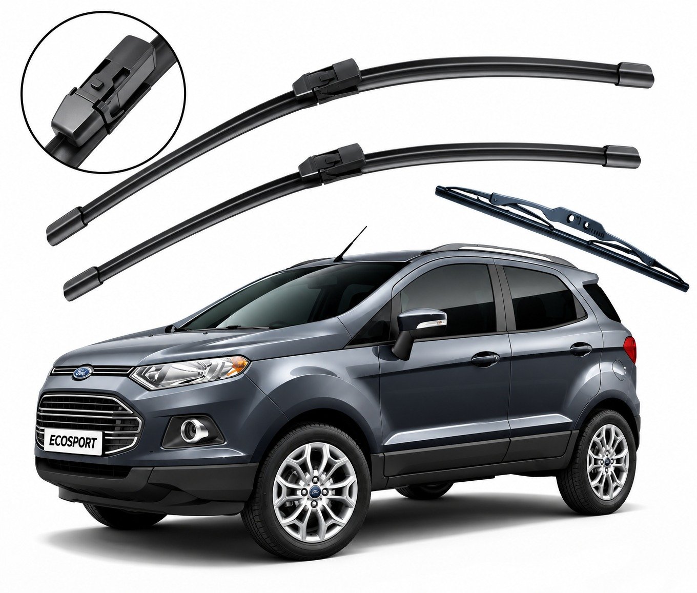 3 Limpiaparabrisas Ford Ecosport 2013 2014 2015 2016 2017
