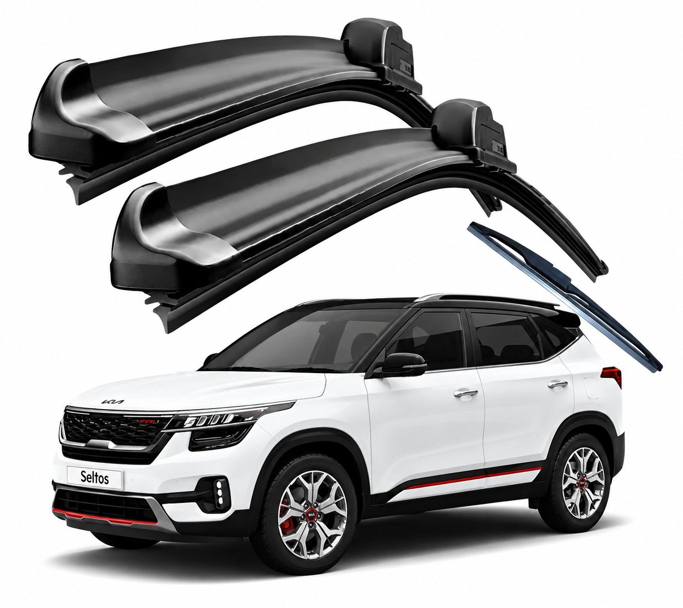 3 Limpiaparabrisas Para Kia Seltos 2019 2020 2021 2022 2023
