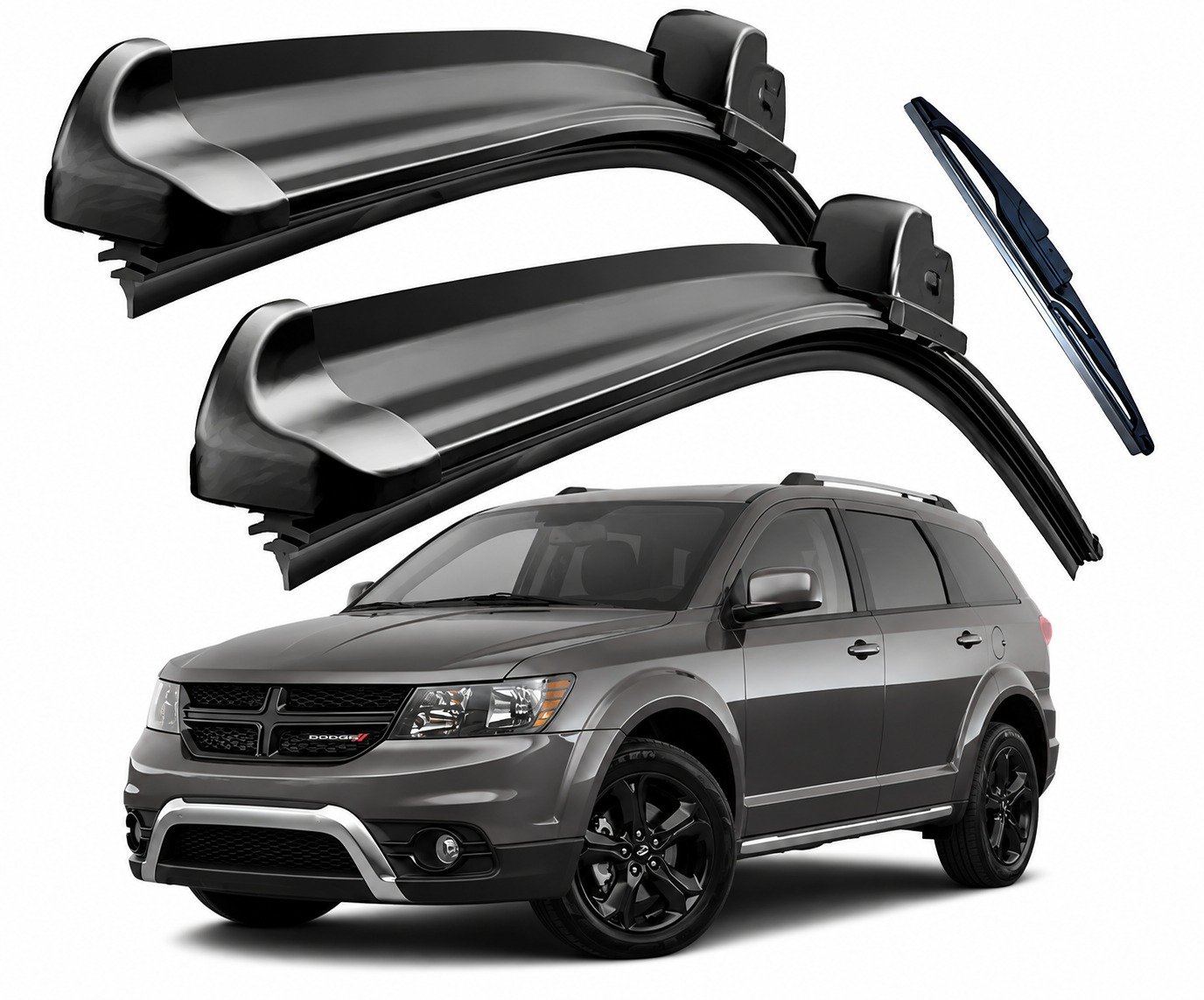 Juego De 3 Limpiaparabrisas Para Dodge Journey 2009 2010 2011 2012 2013 2014 2015 2016 2017 2018 2019 2020