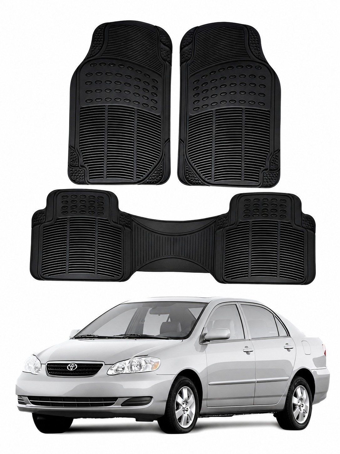 3 Tapetes Para Corolla 2003 2004 2005 2006 2007 2008