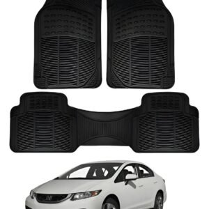 3 Tapetes Para Honda Civic 2012 2013 2014 2015 Uso Rudo