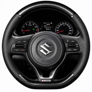Funda Cubre Volante Suzuki Swift Baleno Ertiga Fronx Carbono