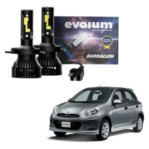 Focos Luz Led March H4 11000lm Alta Baja 2011 2012 2014 2015