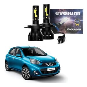 Focos Luz Led March H4 11000lm Alta Baja 2016 2018 2019 2020