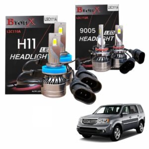 Luz Led H11-9005 Para Pilot 2009 2010 2011 2012 2013 2014 2015