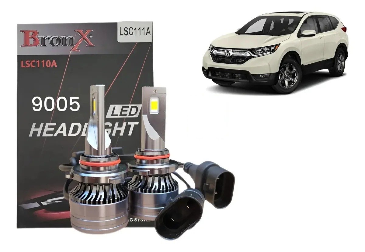 Focos Luz Led 9005 Para Cr-v 2007 2008 2009 2010 2011 2012 2013 2014 2015 2016 2017 2018 2019 2020 2021 2022