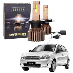 Focos Luz Led Corsa H4 22000lm Alta Baja 2002 2003 2004 2005 2006 2007 2008