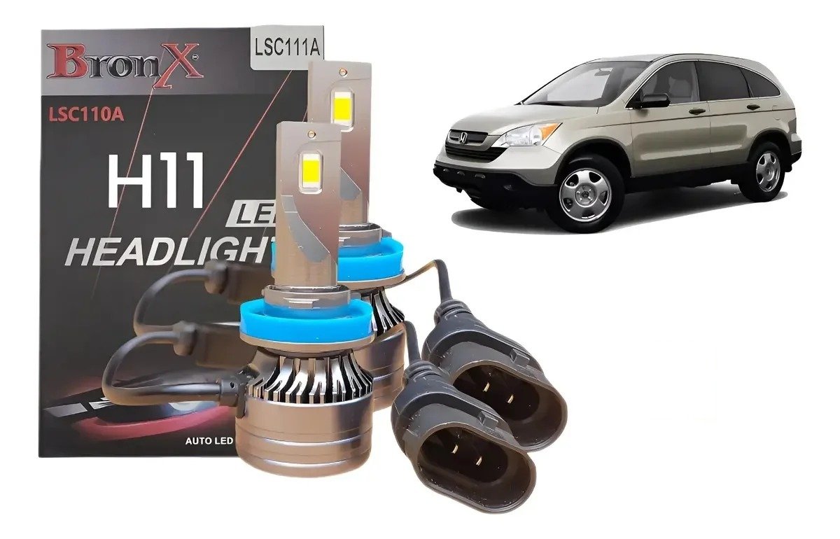Focos Led H11 Para Cr-v 2007 2008 2009 2010 2011 2012 2013 2014 2015 2016 2017 2018 2019 2020 2021 2022