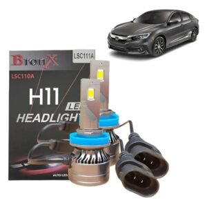 Focos Luz Led H11 Para Civic 2016 2017 2018 2019 2020 2021