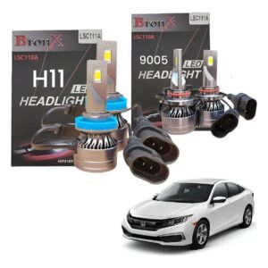 Luz Led H11 Y 9005 Para Civic 2016 2017 2018 2019 2020 2021