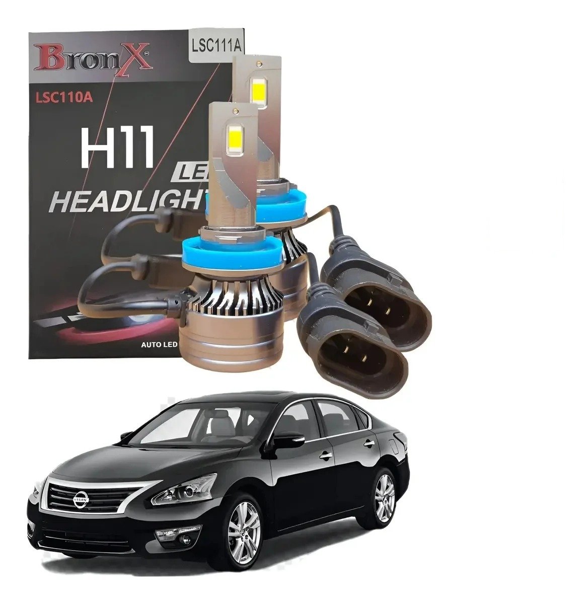 Focos Luz Led H11 Altima 2010 2011 2012 2013 2014 2015