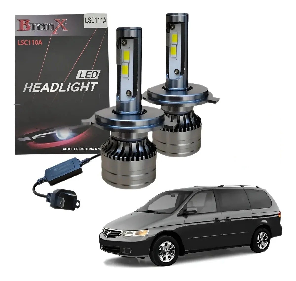 Focos Luz Led H4 Para Odyssey 1999 2000 2001 2002 2003 2004