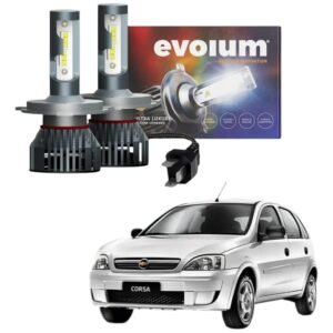 Focos Luz Led Corsa H4 14000lm Alta Baja 2002 2003 2004 2005 2006 2007 2008