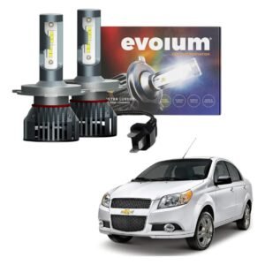 Focos Luz Led Aveo H4 14000lm Alta Baja 2012 2013 2014 2015 2016 2017