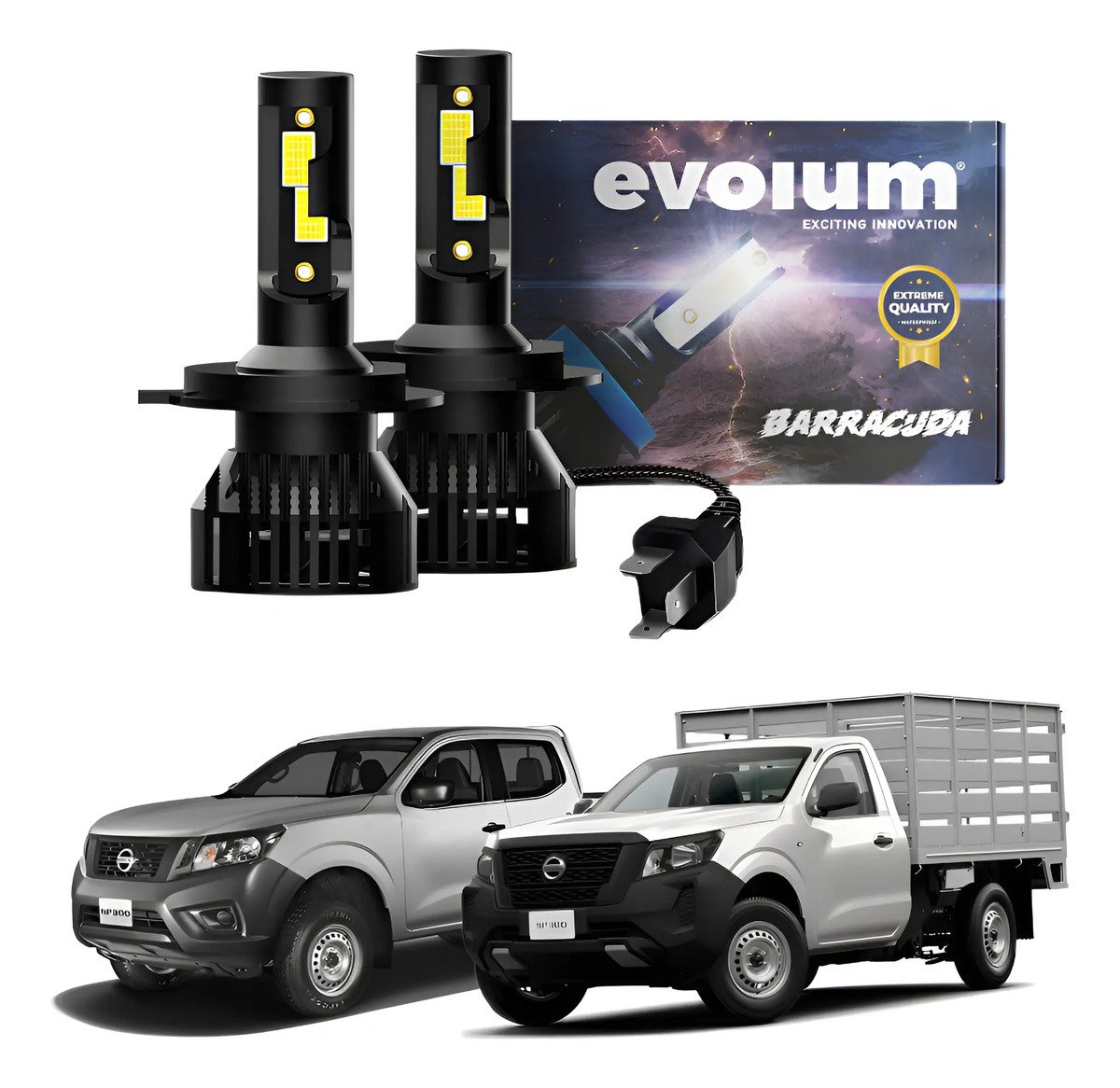 Focos Led Frontier H4 11000lm 2016 A 2021 2022 2023 2024 25
