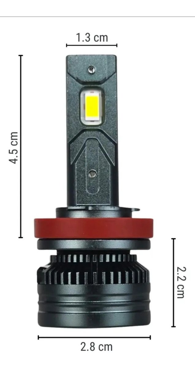 Luz Led Para Kia Forte 20000lm Del 2014 2015 2016 2017 - Imagen 4