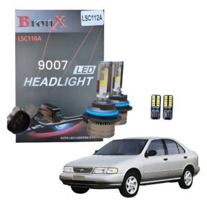 Focos Luz Led 9007 Sentra 2000 2001 2002 2003 Alta Y Baja