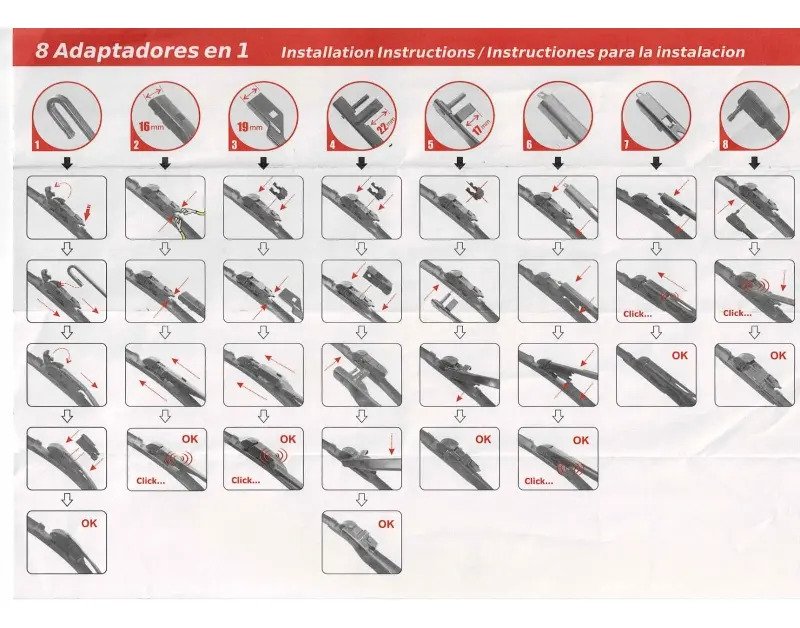Limpiaparabrisas Para Tacoma 2016 A 2019 2020 2021 2022 2023 - Imagen 4