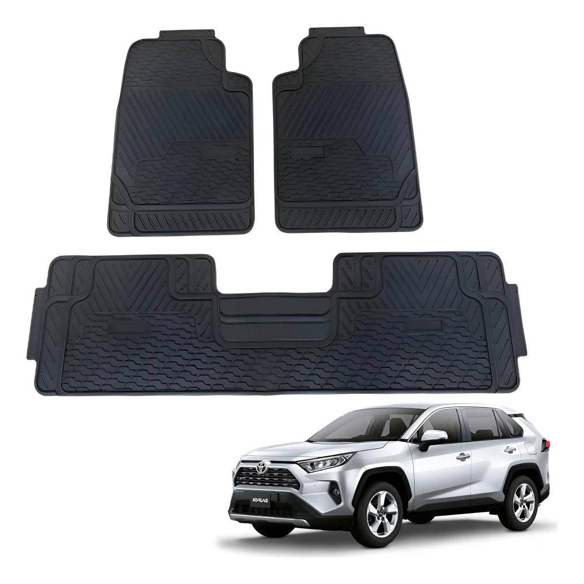 3 Tapetes Para Rav 4 2016 2017 2018 2019 A 2023 2024 2025