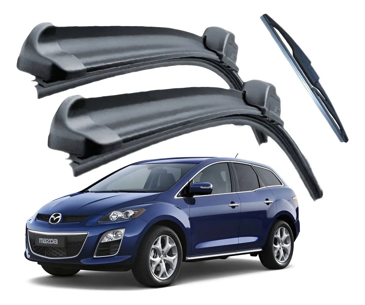 3 Limpiaparabrisas Mazda Cx-7 Cx7 2006 A 2009 2010 2011 2012