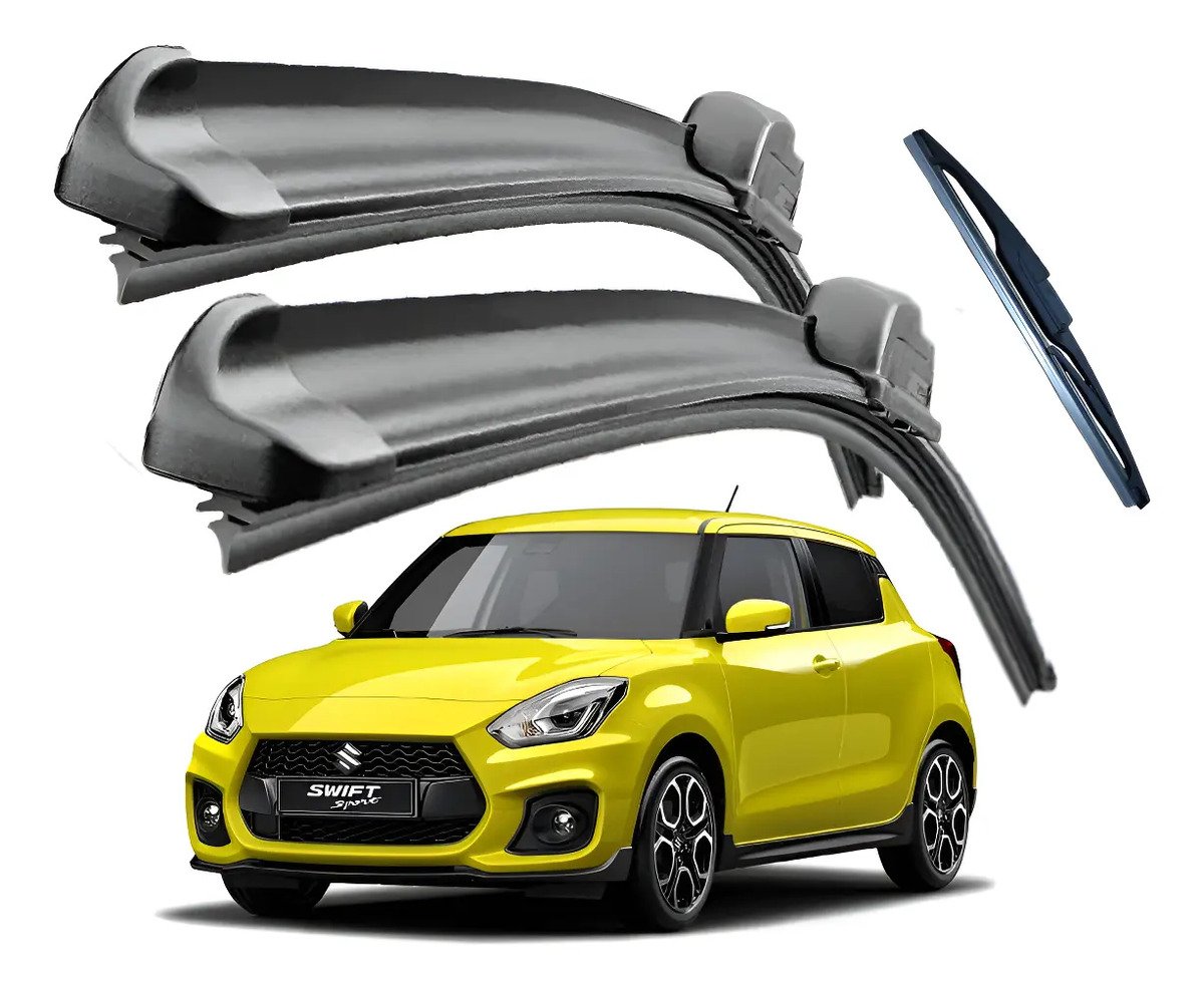 Juego De 3 Limpiaparabrisas Para Suzuki Swift 2018 A 2022