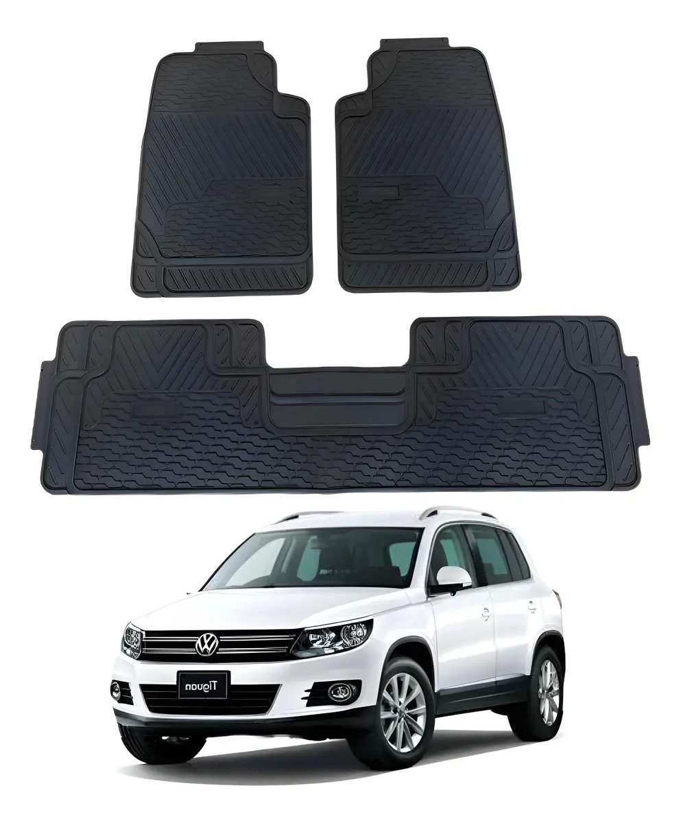 3 Tapetes Para Tiguan 2009 2010 2011 2012 A 2015 2016