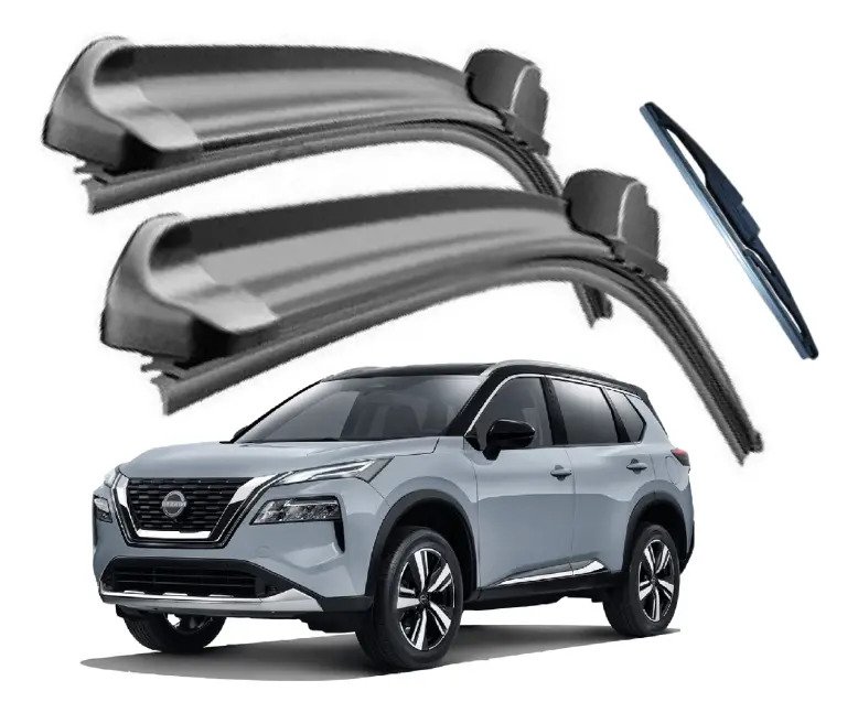 3 Limpiaparabrisas Para X-trail 2015 A 2020 2021 2022 2023 - Imagen 2