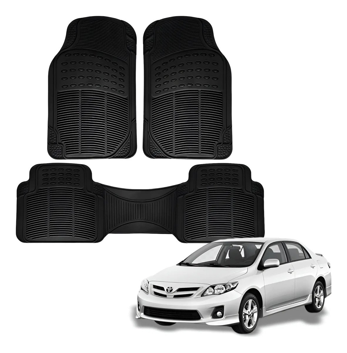 3 Tapetes Corolla 2011 2012 2013 2014 2015 2016 2017 2018