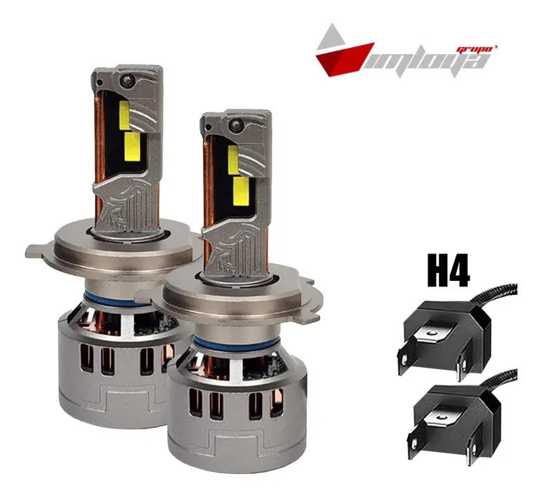 Focos Luz Led H4 Para Vento 2014 2015 30000lm Alta Y Baja
