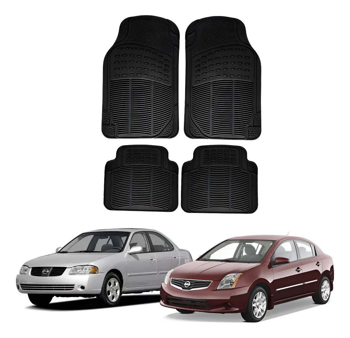 4 Tapetes Para Sentra 2000 A 2007 2008 2009 2010 2011 2012