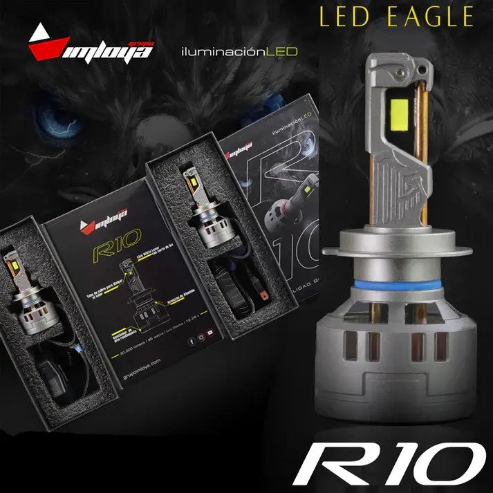 Focos Luz Led H4 Para Vento 2014 2015 30000lm Alta Y Baja - Imagen 3