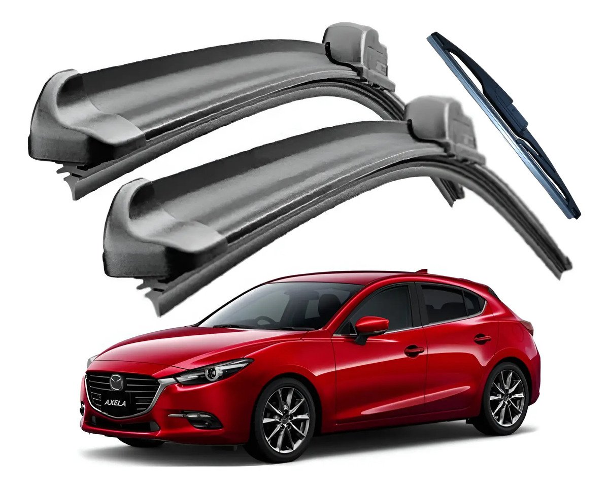 3 Limpiaparabrisas Para Mazda 3 2014 2015 2016 2017 2018