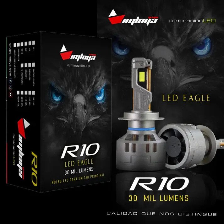 Focos Luz Led H4 Para Vento 2014 2015 30000lm Alta Y Baja - Imagen 2