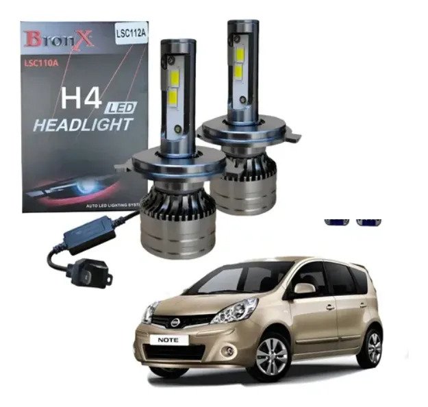 Focos Luz Led H4 Note 2006 A 2008 2009 2010 2011 2012 2013