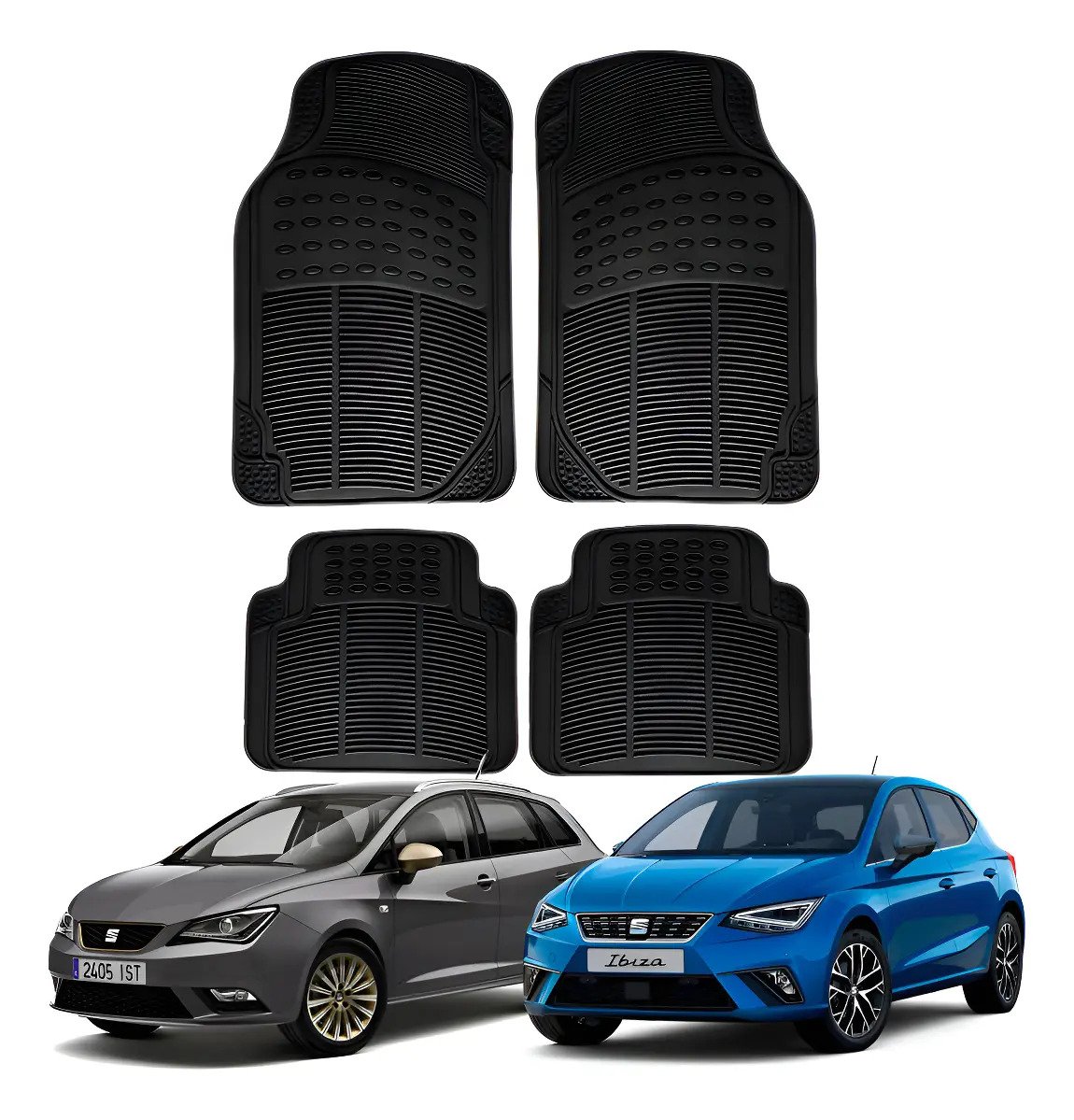 4 Tapetes Para Seat Ibiza 2010 A 2020 2021 2022 2023 2024 25