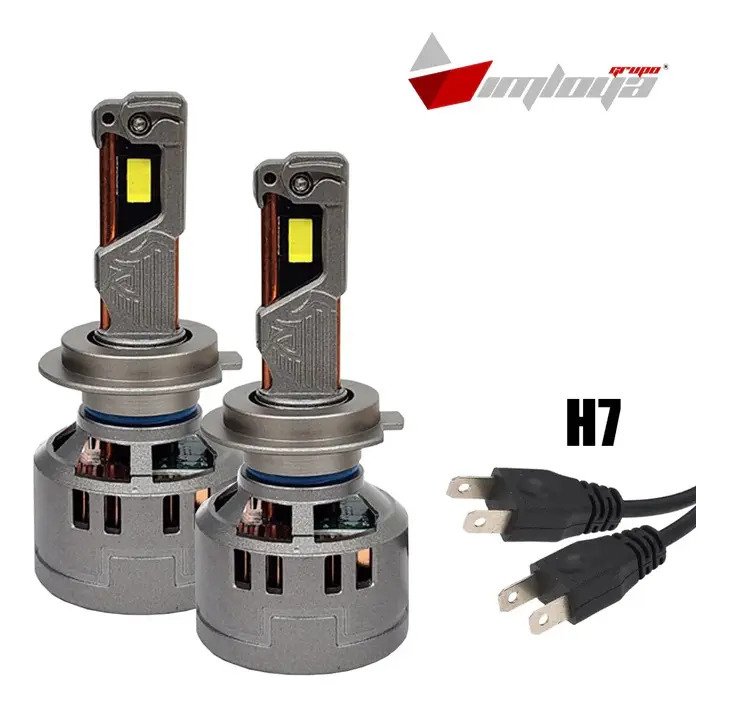 Focos Led H7 Bora 2005 2006 2007 2008 2009 2010 R10 30000lm - Imagen 2
