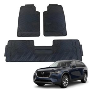 3 Tapetes Para Mazda Cx90 2024 2025 2026 Uso Rudo Negro
