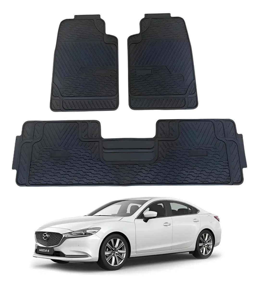 3 Tapetes Para Mazda 6 2014 2015 2016 2017 A 2023 2024 2025