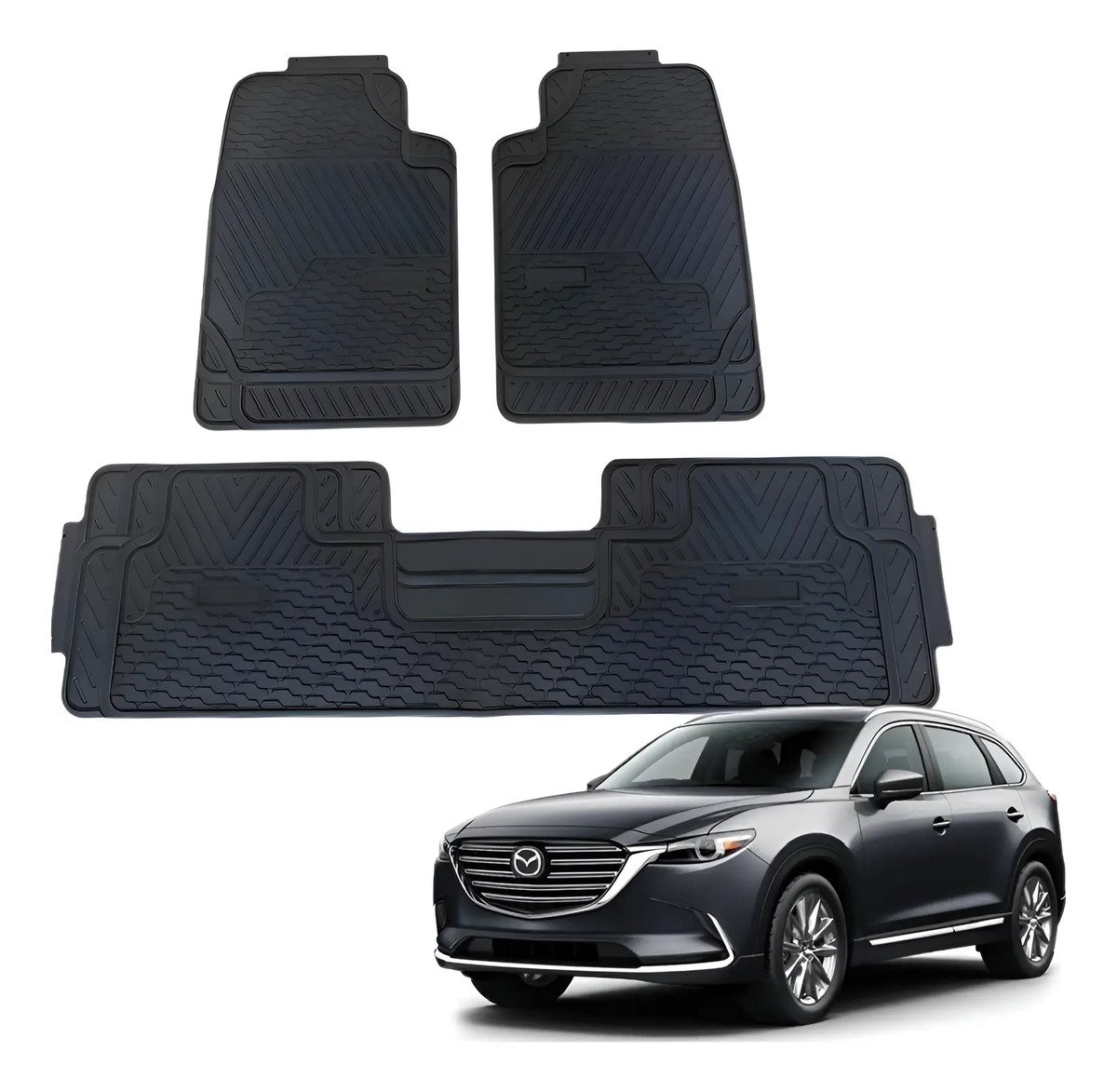 3 Tapetes Para Mazda Cx9 2016 A 2019 2020 2021 2022 2023