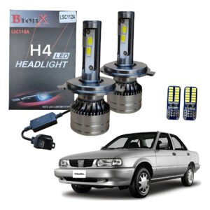 Focos Luz Led H4 Tsuru 1998 A 2012 2013 2014 2015 2016 2017