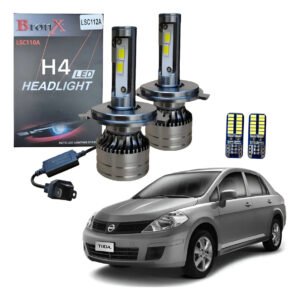Focos Led Tiida H4 Alta Baja 2007 A 2014 2015 2016 2017 2018